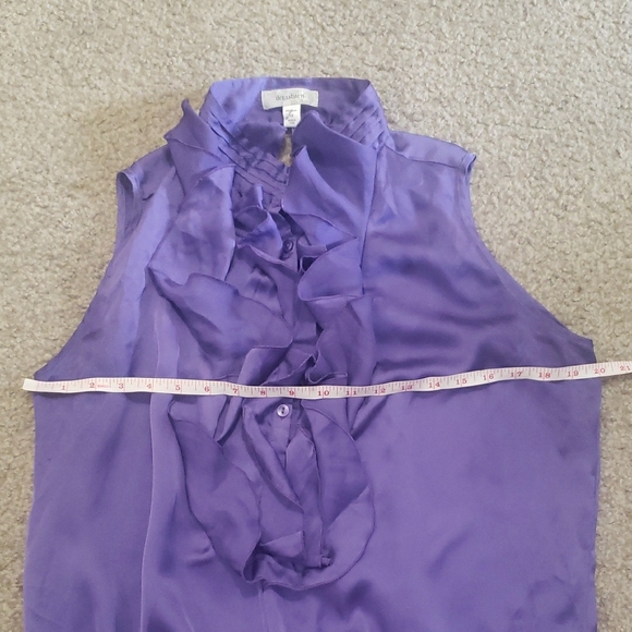 4/$20 Purple Ruffled Sleeveless Top - Picture 10 of 11